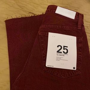 Re/Done 70S STOVE PIPE JEAN WASHED BRICK size 25